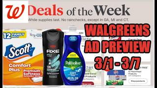 WALGREENS AD PREVIEW (3/1 - 3/7)