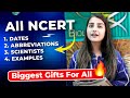 Biggest Gift for all NEET Aspirants | NCERT Dates, Scientists, Examples, Abbreviations - One Shot
