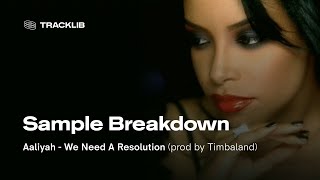 Sample Breakdown: Aaliyah - We Need A Resolution