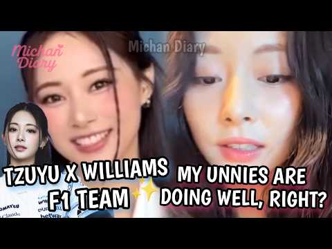 tzuyu was *curious* about how her unnies are doing and asked once about it