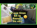 Dumpster Diving♻️  lo que tiran en la basura de usa🇺🇸 esto y más encontré 🍀