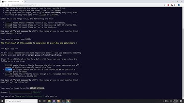 Advent of Code 2019 - Dyalog APL - Day 4
