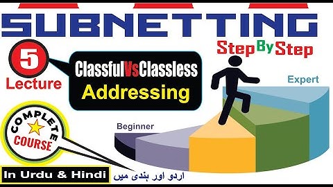 Lec-05: Classful Vs Classless Addressing with examples |Classless Inter-Domain Routing (CIDR) | Mask
