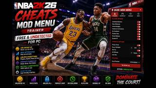 Full NBA 2k26 Cheats / MOD MENU (TRAINER) UNLOCK ALL & UNLIMITED  VC - LVL UP | FREE & UNDETECTED FOR PC Guide