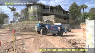 Telehandler Safety Video