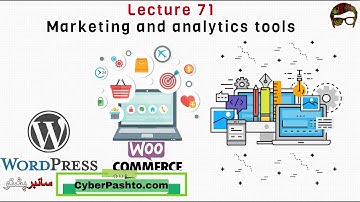 WordPress Lecture 71 | Marketing and analytics tools in Woo Commerce | eCommerce Website in Pashto