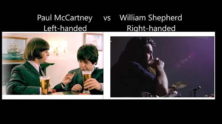 Paul McCartney died in 1966. Paul McCartney left-h...