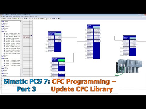 Simatic PCS 7 Part 3: CFC Programming - Update CFC Library