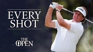 Every Shot | Phil Mickelson Championship Round | 142nd Open Championship