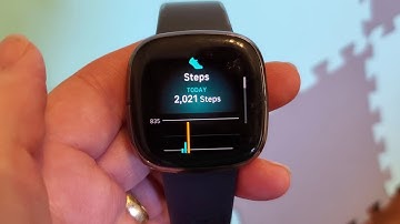 How to Track Steps on Fitbit Sense