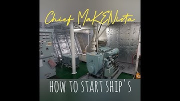 Procedure how to start and stop ship