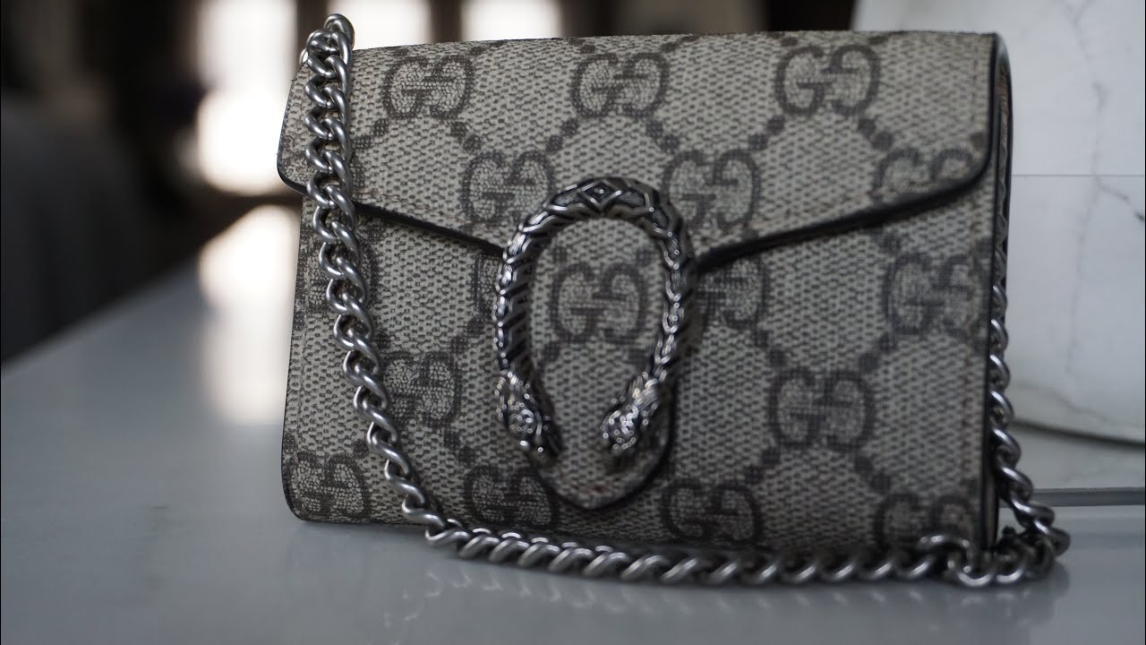GUCCI - Dionysus card holder | 3 month REVIEW - YouTube