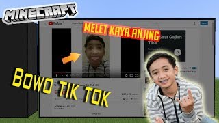 NONTON VIDEO BOWO TIK TOK MELET KAYA ANJING TERBARU DI MINECRAFT (No Clickbait) screenshot 4