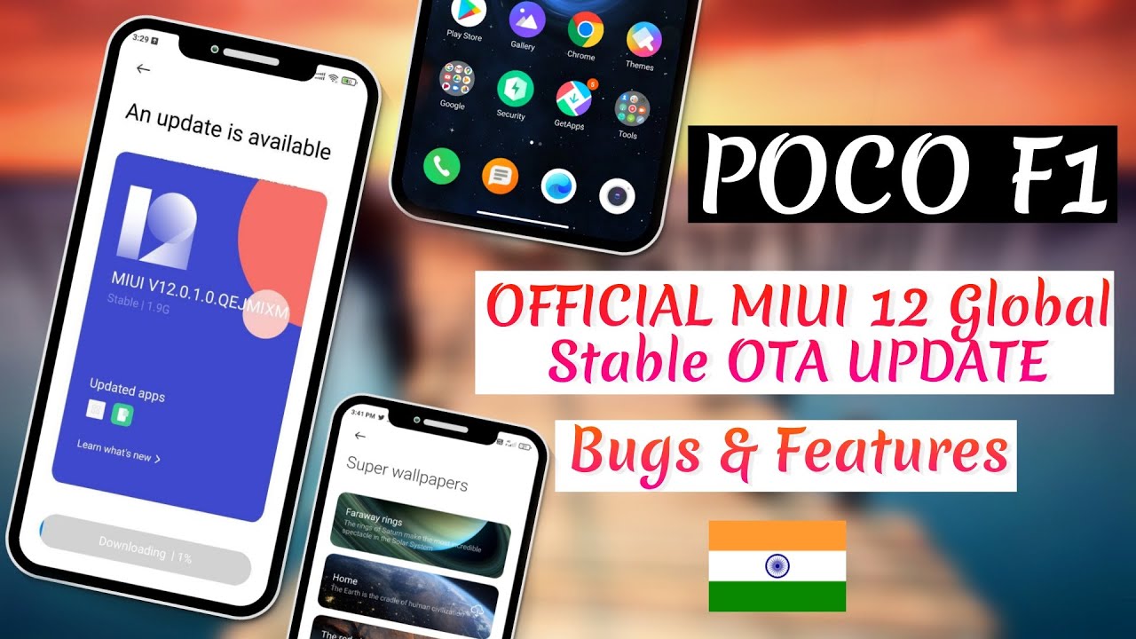 POCO F1 MIUI 12 | OFFICIAL MIUI 12 FOR POCO F1 REVIEW, BUGS AND FEATURES