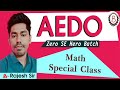 AEDO Math Special Class 🔥 | Zero से Advance Level तक Percentage | BPSC 2025 #percentage #biharnaman