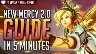 How to play MERCY in 5 MINUTES (Top 500 and #1 Mercy GUIDE) | Overwatch