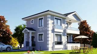 160 m² Luxury Light Gauge Steel Duplex Villa Model 🏡