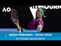 Adrian Mannarino v Rafael Nadal Extended Highlights (4R) | Australian Open 2022