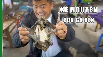 GÀ ĐEN LỢN BẢN NƯỚC CHẤM THẦN THÁNH | ẨM THỰC CHỢ PHIÊN TOÀN MÓN NGON