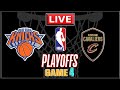 NBA Live! KNICKS vs CAVALIERS | Cleveland vs New York | NBA Playoffs | Game 4 | NBA 2K26