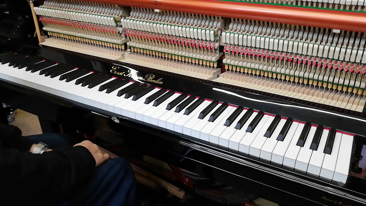 Little & Lampert Pianos Ernst Krause Berlin KC 121 Demo. Part 1