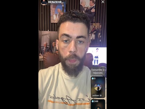 لايف شوقي بن زهرة رائد نقاش مع الجزائريين المغرب 