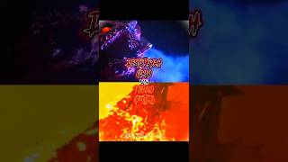 Destorayah (GVD) vs Rodan (KOTM) #shorts #viralshorts #godzilla #monsterverse @Shockzilla09