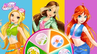 Winx Moda Kağıt Bebekleri Perileri Giydirirken Eğlenin Winx Club