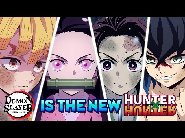 Demon Slayer & HxH by BELLO : HunterXHunter  Hunter anime, Hunter x hunter,  Anime crossover