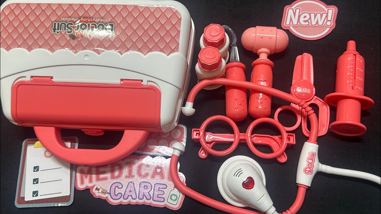 6:55 Minutes Satisfying with Unboxing Doctor Toys  and Ambulance Play set ASMR | Review Toys