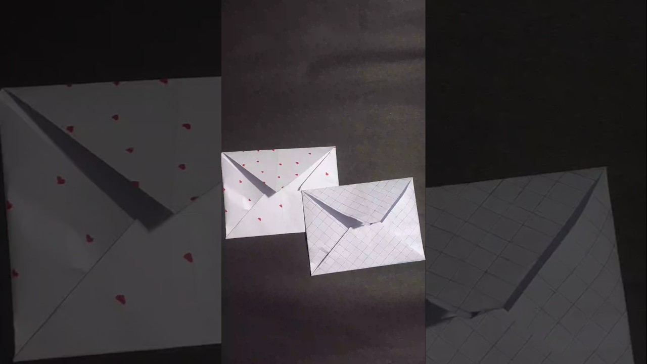 Envelope making with paper envelope✉️