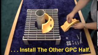 Grating Penetration Collar Installation