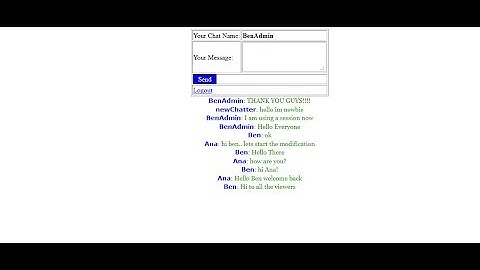 PHP AJAX JavaScript Chat Box with Login and Registration