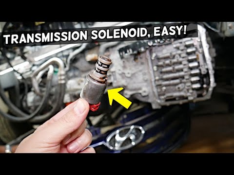 HOW TO REPLACE TRANSMISSION OIL PAN GASKET ON HYUNDAI SNTA FE SONATA ELANTRA TUCSON ACCENT VELOSTER