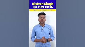 AIR 35 Kishan Singh Interview 🔥 | With Neetu Mam  #kdlive #ssccgl2021 #ssctopper