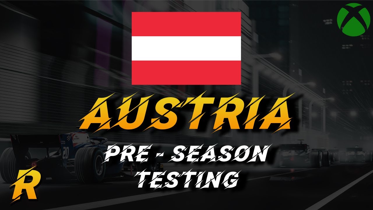 Realistic Formula League I Xbox I Pre-Season Testing in Austria