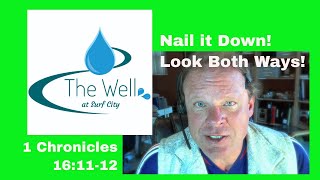 Nail it Down! 1 Chronicles 16:11-12 #HebrewBible #DiveDeepTogether