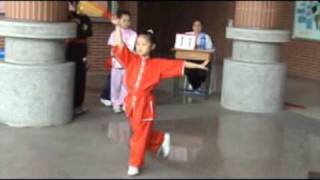 98年青年盃全國青少年武術錦標賽 - 北勢國小 莊晨佑(功夫扇)