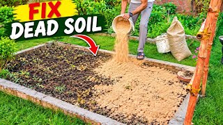 🔥 Dead Soil? FIX It NOW! Turn Dead Soil Into Super Microbe-Rich Soil in Days — No Chemicals!