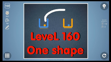 Brain It On! Level 160 ♕ One shape ♕