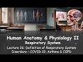 26) Definition of Respiratory System Disorders