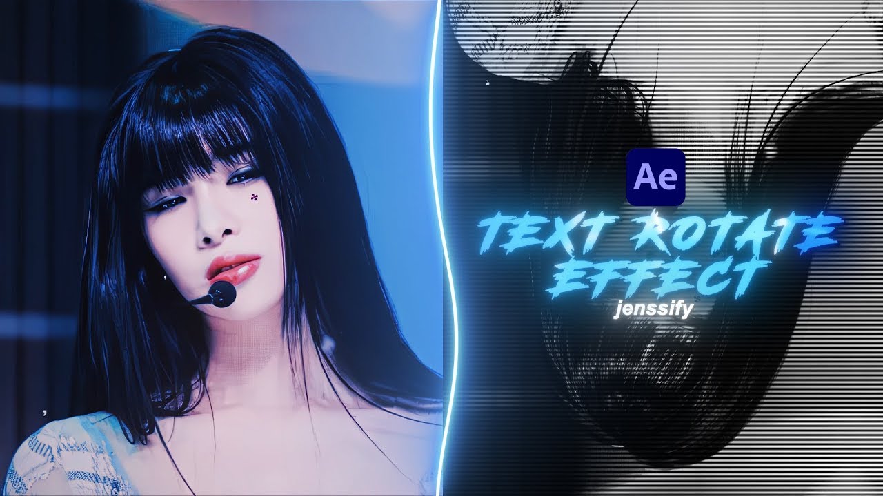 (UPDATED) TRENDING TEXT ROTATE EFFECT TUTORIAL ¦ AFTER EFFECTS - YouTube