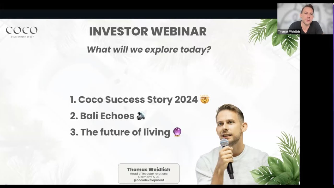 Invest in Bali in 2025 with 15-20% Annual ROI starting at $125.000 USD
