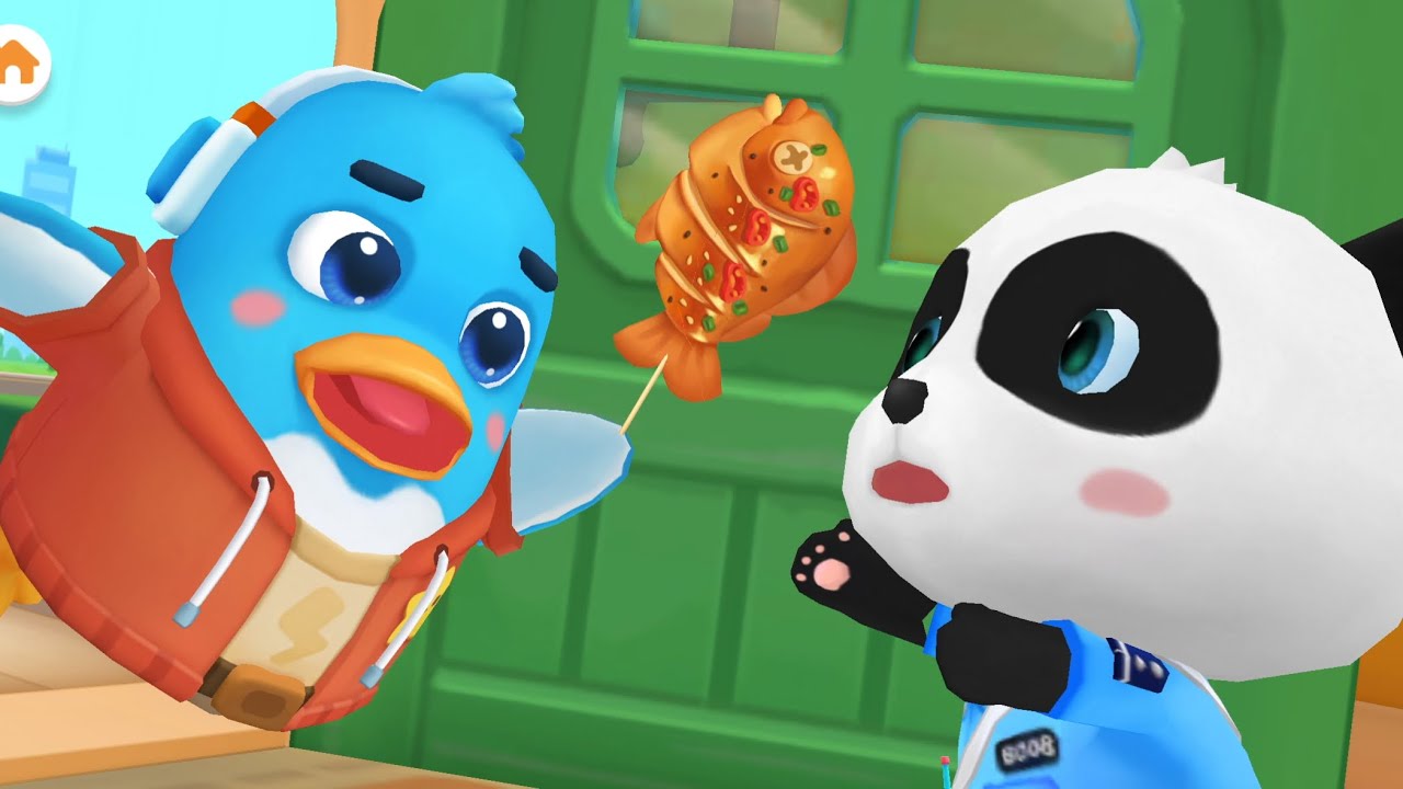 Panda’s Daily Home Care and Fun Cleaning Routine - Baby Panda House games