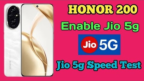 How to Enable Jio 5g In Honor 200 | Honor 200 ke under jio 5g Kayse chalaye