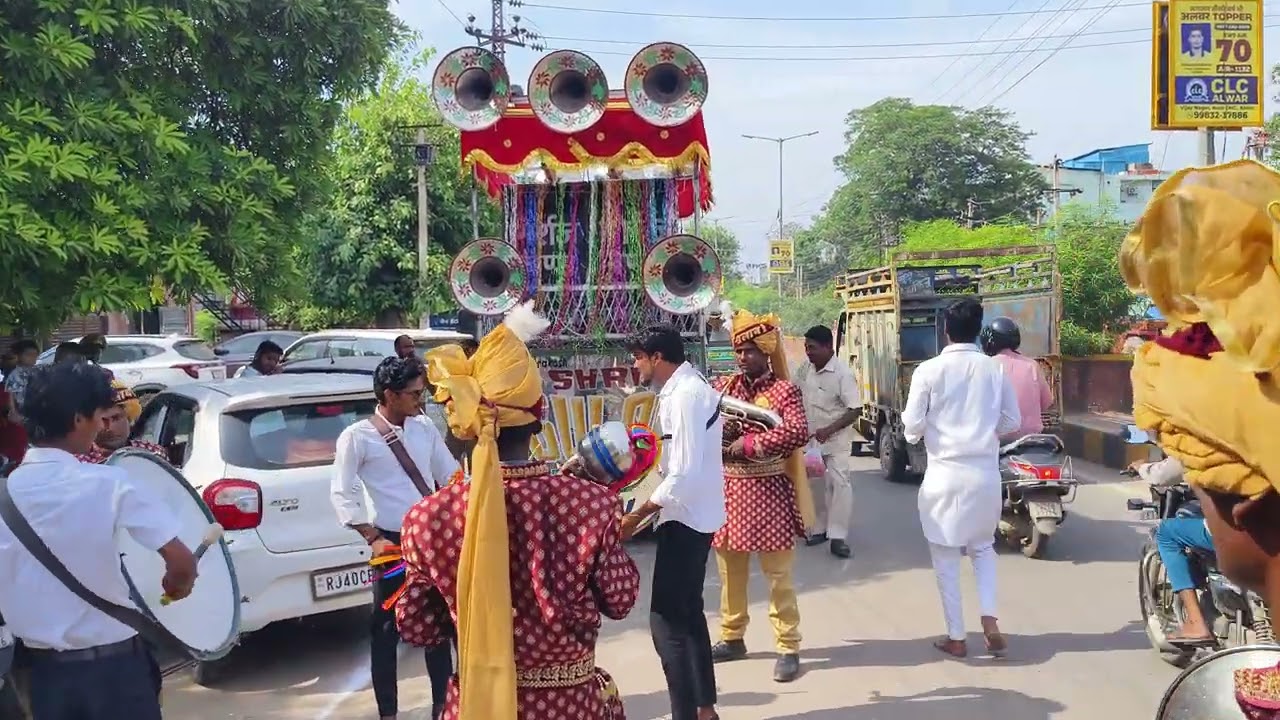 Shree gulab band alwar address  munsi bajar top in city alwar 9413736650 om jai jagdish hare...🥰🥰🥰