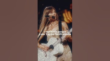 Your birth month your Taylor Swift era part 5 #taylorswift #shorts #fearless #swiftie