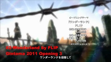 Top 10 Gintama Openings HD