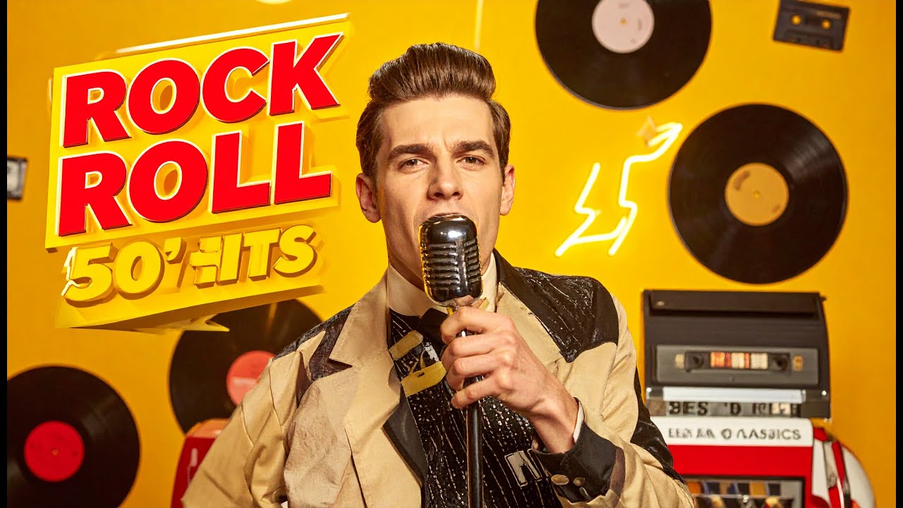 The Top 10 50s Rock Songs 🎼 Best Rock ’n’ Roll Classics from the 1950s