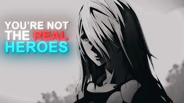 "I am the real hero"-A2 Edit | Menace